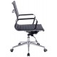 Aura Medium Back Leather Chair